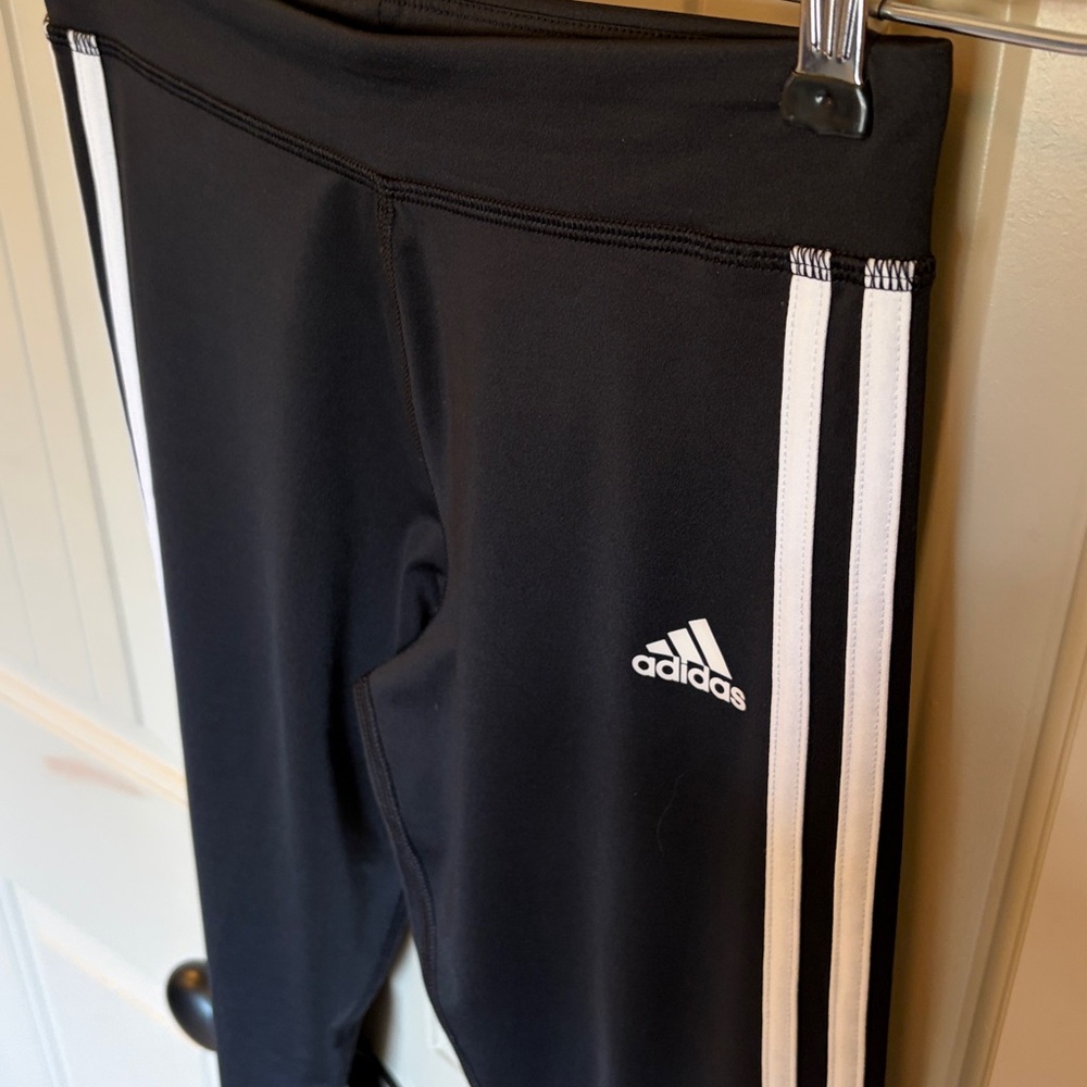 Adidas leggings girls EUC - Picture 4 of 5